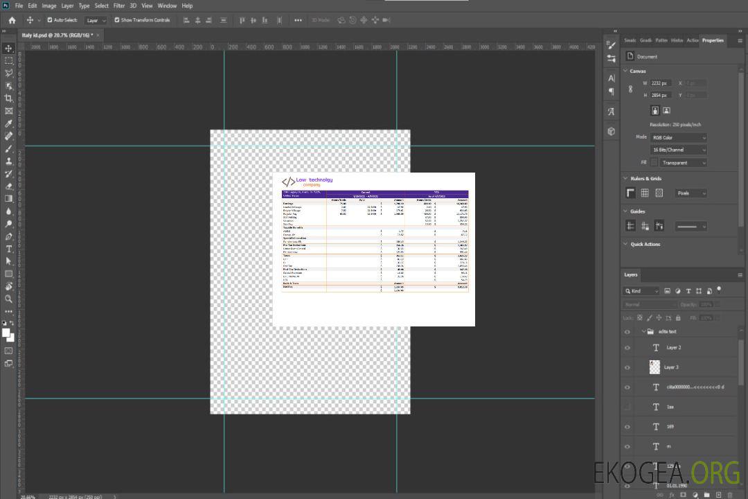modèle de bulletin de paie pour entreprise de faible technologie aux formats Word et PDF template